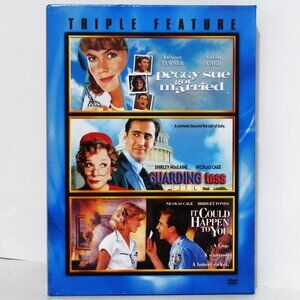 Nicholas Cage Triple Feature DVD Set PEGGY SUE GOT MARRIED, GUARDING TESS, IT...